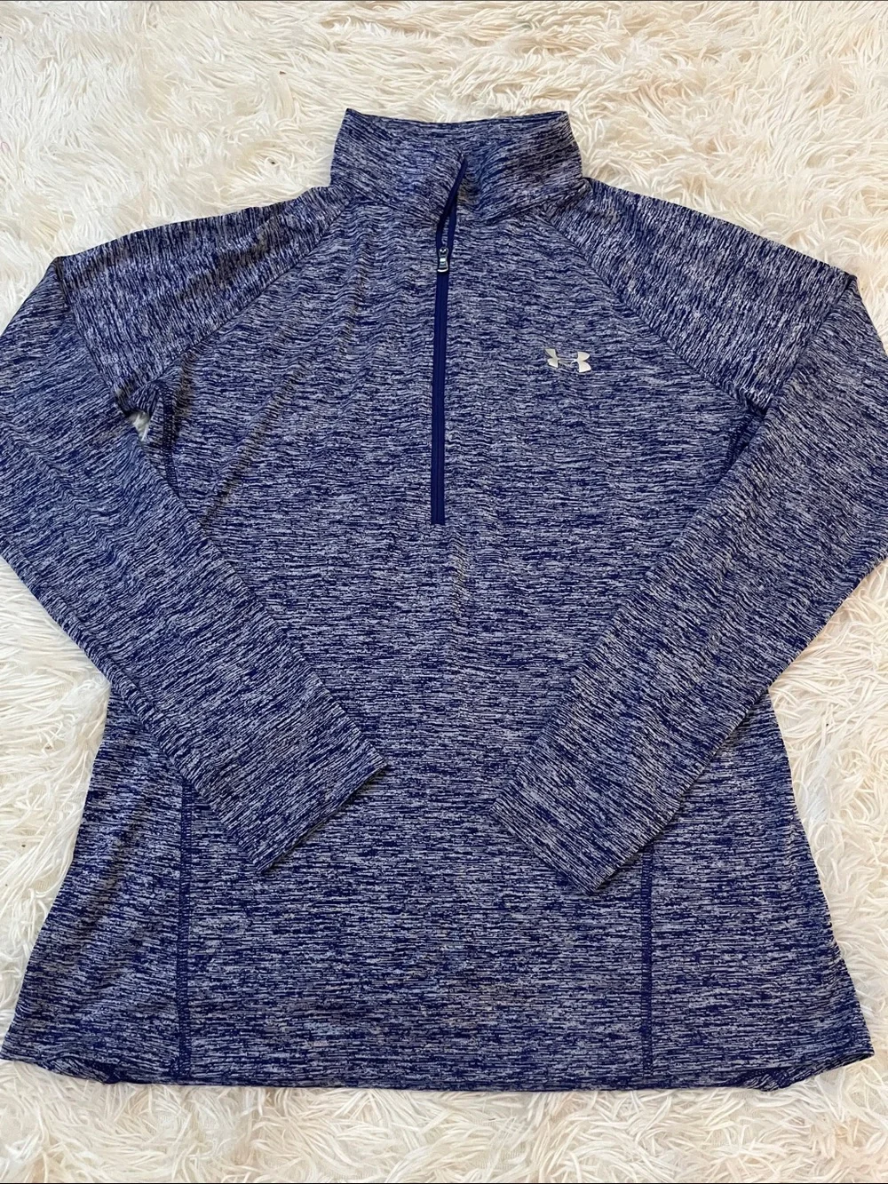 Under Armour Women’s Purple Quarter-Zip Pullover Medium